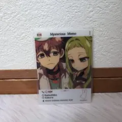 地縛少年花子くん2 EMOCA エモカカード 七峰桜&日向夏彦 1枚セット