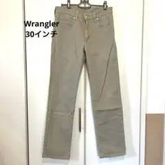 Wrangler ストレートデニム　グレーに近めのベージュ　30 綺麗な状態