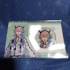 UN:LOGICAL(アンロジカル)WonderGOO 缶バッジ＋メセカ　ユーリ