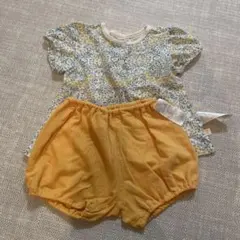 moimoln ベビーパジャマ 90サイズ 花柄