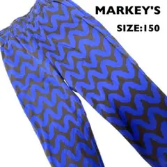 MARKEY'S パンツ 150 BIGFIELD 青黒 おしゃれ ユニセックス