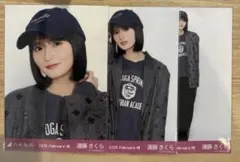 乃木坂46 生写真 遠藤さくら オーバージャケット+キャップ コンプ