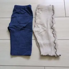 UNIQLO & mamaraku キッズ パンツ 2点セット 110cm