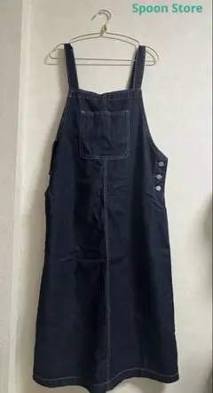 【廃盤ブランド：Spoon Store】 デニムジャンパースカート