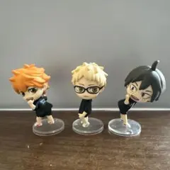 ハイキュー!! ミニフィギュア 日向翔陽＆山口忠＆影山飛雄 3組セット