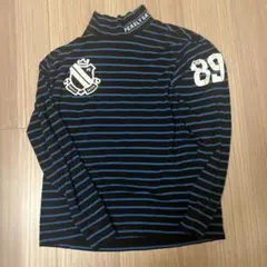 パーリーゲイツ　メンズ　長袖タートルネックニット