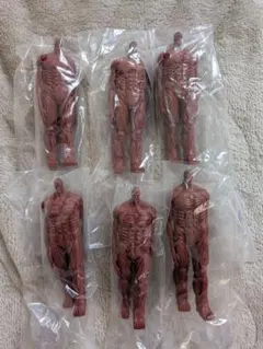 一番くじ 進撃の巨人 I賞 地鳴らし フィギュア 6体セット