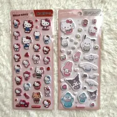 ハローキティ　ぷっくりシール　キティちゃん　シール　Sanrio マシュマロ