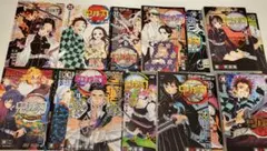 鬼滅の刃 9~12, 14~19, 21~23 外伝、片羽の蝶