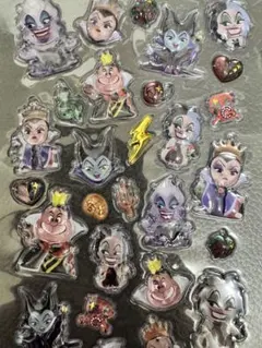プチドロップステッカー　ヴィランズ　正規品　ディズニー