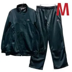 FILA フィラ ジャージ 上下セット Mサイズ チャコールグレーのサムネイル