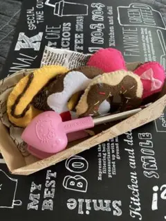 フェルトおままごと☆ドーナツセット