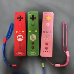 Wiiリモコン 4個セット カラフル マリオ/ルイージ/ヨッシー/ピーチ