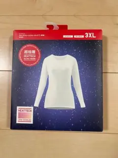 【2枚セット/新品未使用/3XL】ユニクロ超極暖クルーネックT（長袖）
