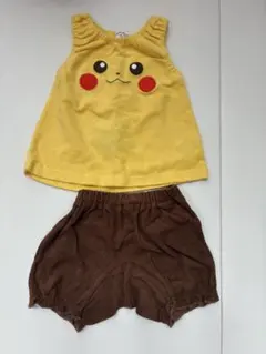 ピカチュウ コスチュームセット 80