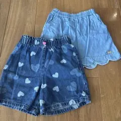 110⭐︎セット⭐︎デニムショートパンツ