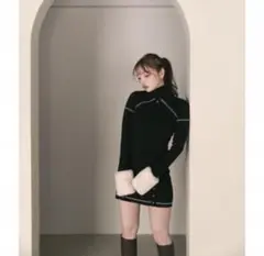 andmary ゾーイポケットミニドレスzoe pocket minidress - メルカリ