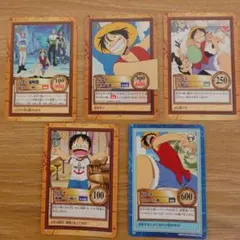 タ*ツ様 ワンピース　初期　カードダス　ハイパーバトル　 5枚セット