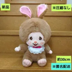 新品　モンチッチ ラテブラウン Lサイズぬいぐるみ　チムたん　匿名配送