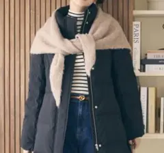 コムサイズム　マフラー ストール トライアングルマフラー