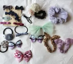 子供 ヘアアクセサリーまとめ売り