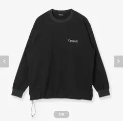 OPTSTUFF　DRAWSTRING LONG SLEEVE T-SHIRT