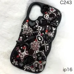 C243♡iPhoneケース♡スマホケース♡デコケース♡ゴテゴテ♡地雷♡