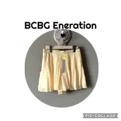 未使用タグ付　BCBG Eneration プリーツスカート イエローのサムネイル