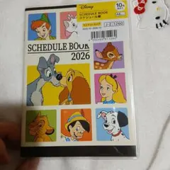 本日限り❕Disney 2026年スケジュール帳 A6
