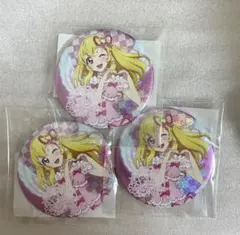 アイカツ　bigホロ缶バッジ　星宮いちご