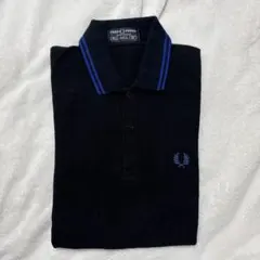 美品 FRED PERRY ポロシャツ M3600 月桂樹刺繍ロゴ 黒 金 M - メルカリ