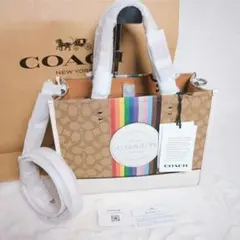 ⭐︎新品未使用⭐︎ coach コーチ 長財布 レインボーカラーCロゴ レディース 2025年最新】coach レインボー 財布の人気アイテム - メルカリ