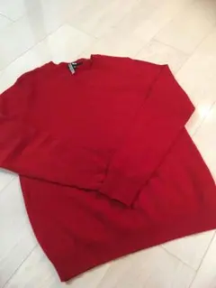 美品　ユニクロ　カシミヤクルーネックセーター