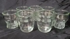 ガラス製デザートカップ 7個セット