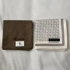【新品未使用】 バーバリー カルバンクライン ハンカチ メンズのサムネイル
