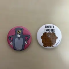 トムとジェリー 缶バッジ