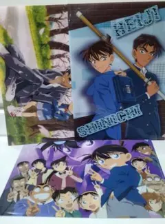 名探偵コナン　クリアファイル　3点セット