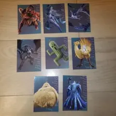 FF7 アートミュージアム　デジタルカード　召喚獣　イフリート　シヴァ　ラムウ