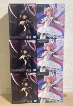 新品未開封　まどマギ BPEV アルティメットまどか＆悪魔ほむら フィギュア6個