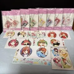 一番くじ 五等分の花嫁　H賞7種コンプ　J賞5種　コンプI賞1種　計13点セット