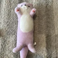 紫色クマ型ぬいぐるみ本体