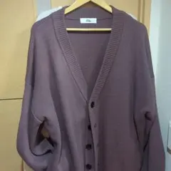 Loose/ルース　ボリュームスリーブオーバーニットカーディガン