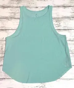 【GapFit】Breathe★レーサーバックタンクトップ ★M ★ミントのサムネイル
