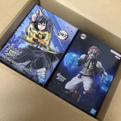 鬼滅の刃　冨岡義勇　猗窩座　フィギュア