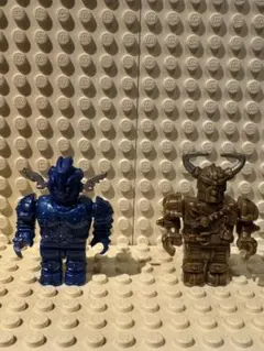 メガブロック　レゴブロック　怪人　2体セット