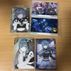 【おまけつき】学マス ウエハース3 秦谷 美鈴 月村 手毬 カード　5枚セット