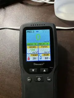 【ジャンク】空気質測定器 PM2.5 HCHO TVOC【即日発送】