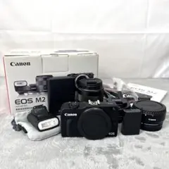 EOS M2 レンズキット レッド  M999 キヤノン EOS M2 ダブルレンズキット レッド | ミラーレス一眼