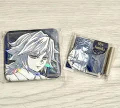 鬼滅の刃 モクテルバー 冨岡義勇 ロトくじ 第2弾 グリッター缶バッジセット