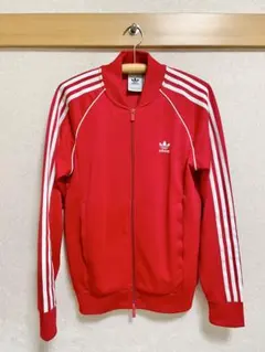 adidas ジャージ 赤